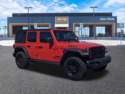 2025 Jeep Wrangler 4-Door Willys 4x4