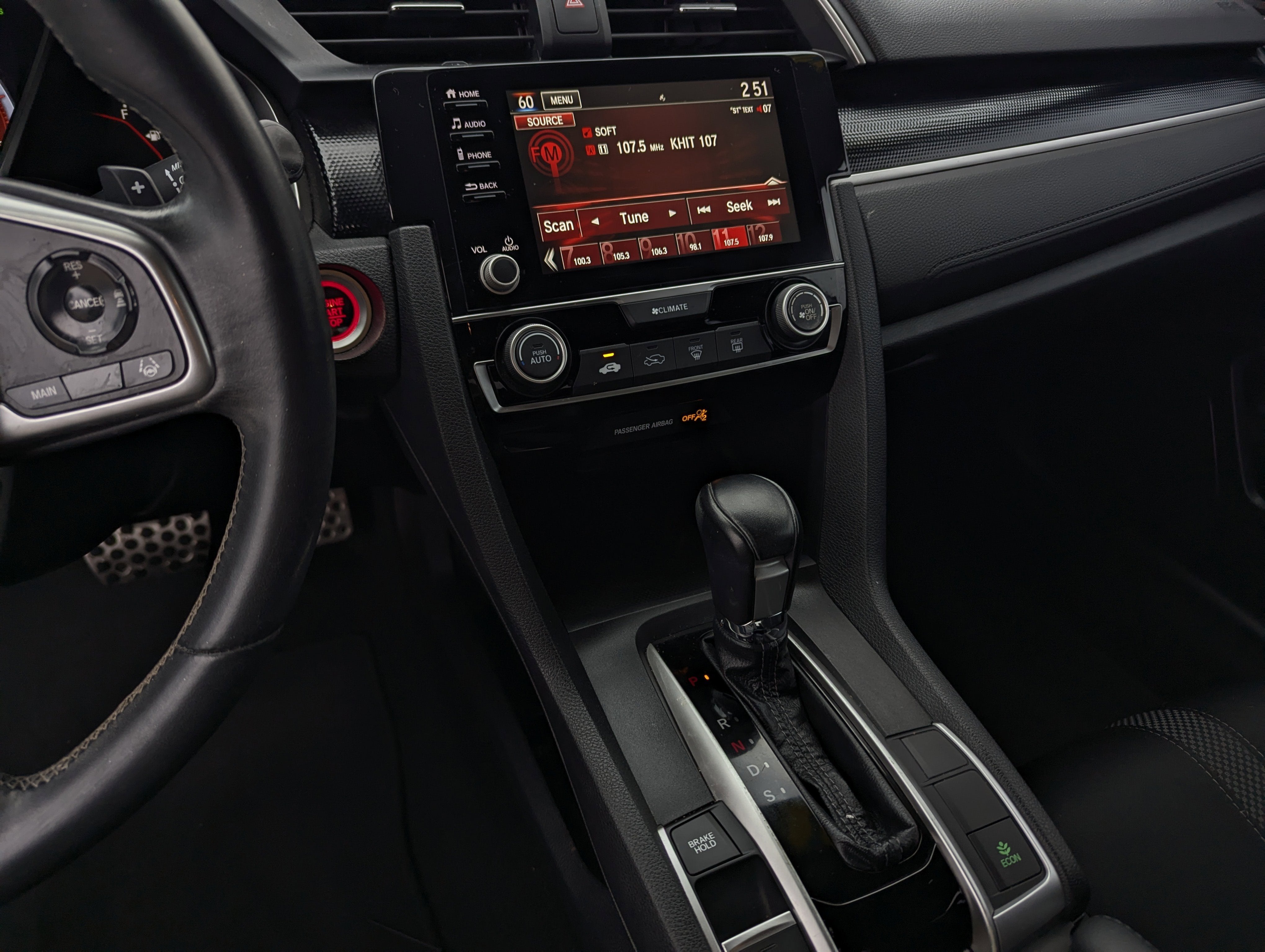 2019 Honda Civic Sedan Sport