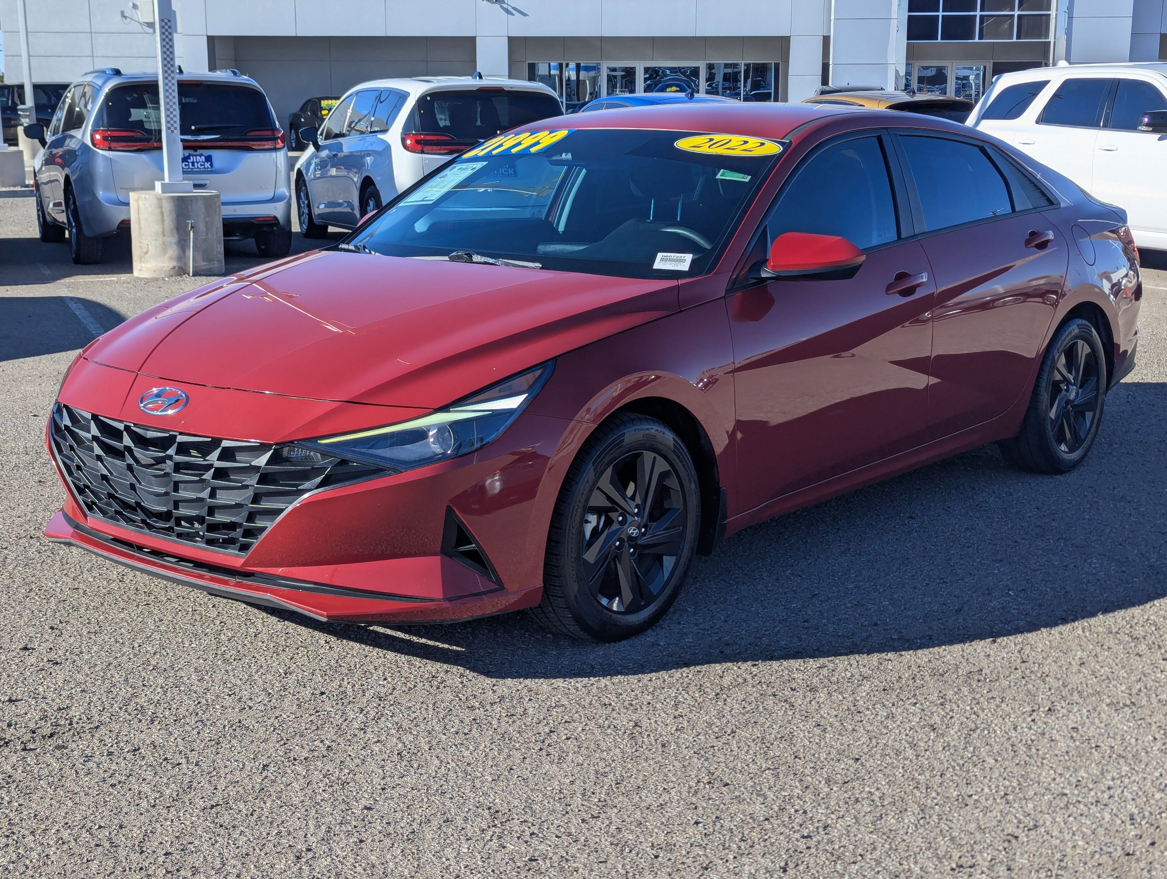 2022 Hyundai Elantra Hybrid Blue