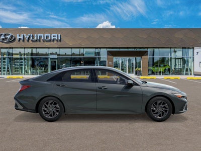 2026 Hyundai Elantra Hybrid Blue