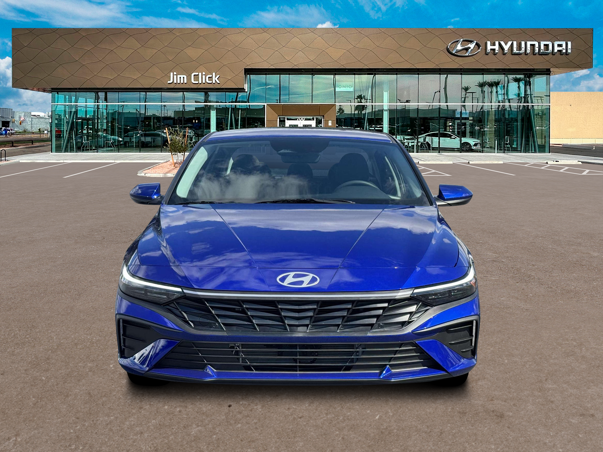 2026 Hyundai Elantra Hybrid Blue