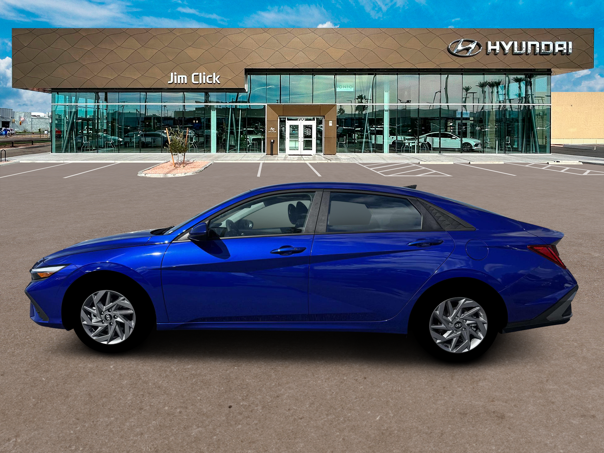 2026 Hyundai Elantra Hybrid Blue