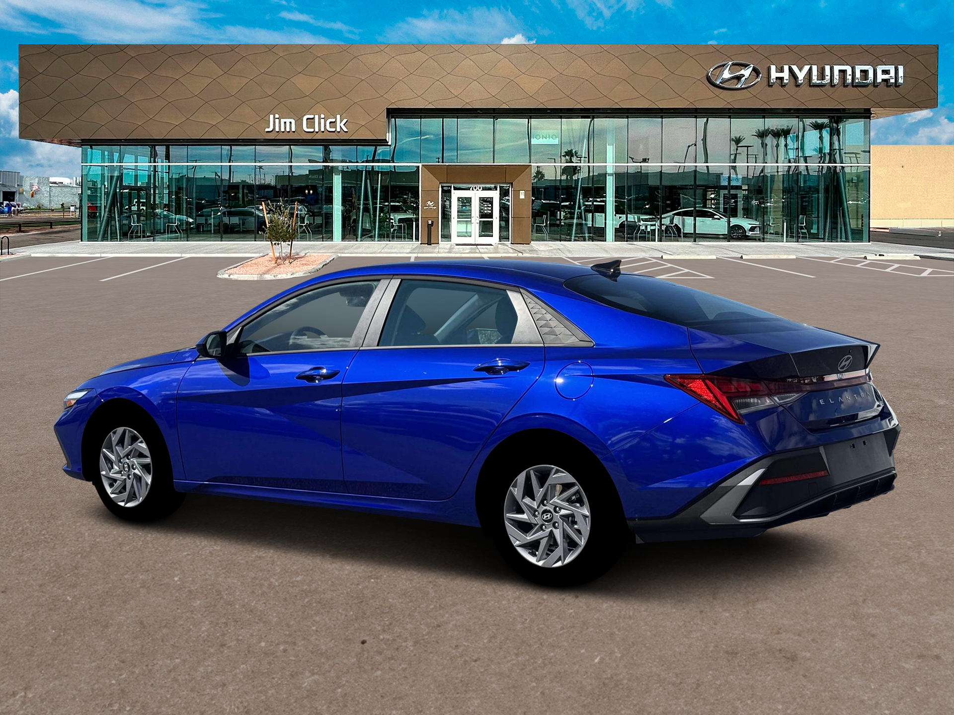 2026 Hyundai Elantra Hybrid Blue