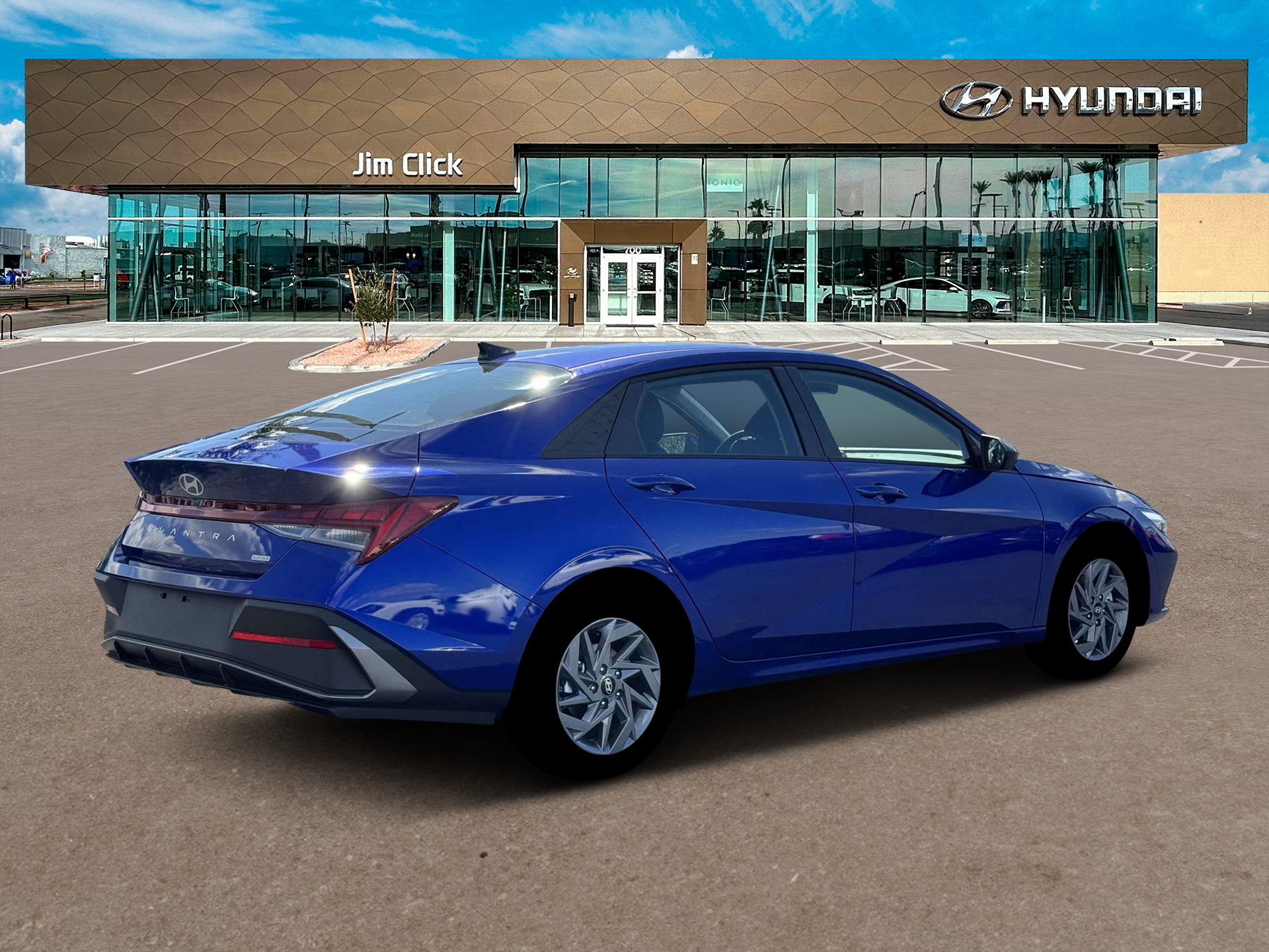 2026 Hyundai Elantra Hybrid Blue