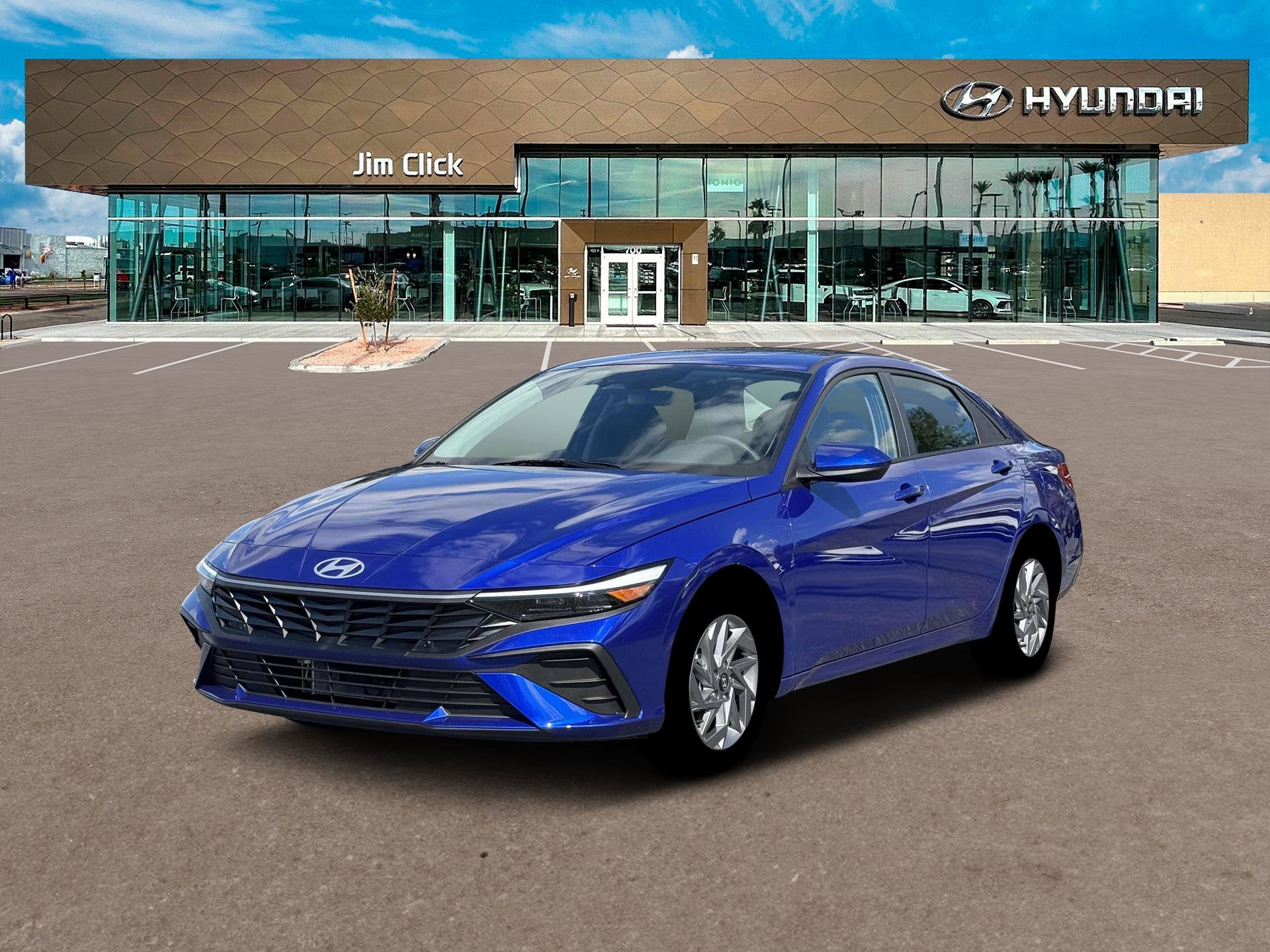 2026 Hyundai Elantra Hybrid Blue