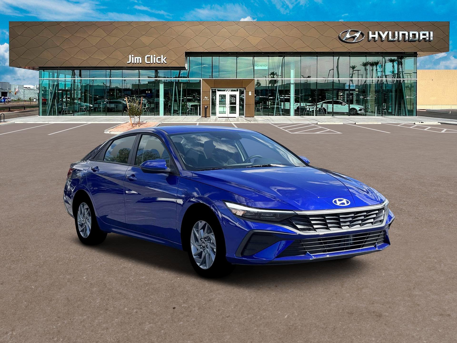2026 Hyundai Elantra Hybrid Blue