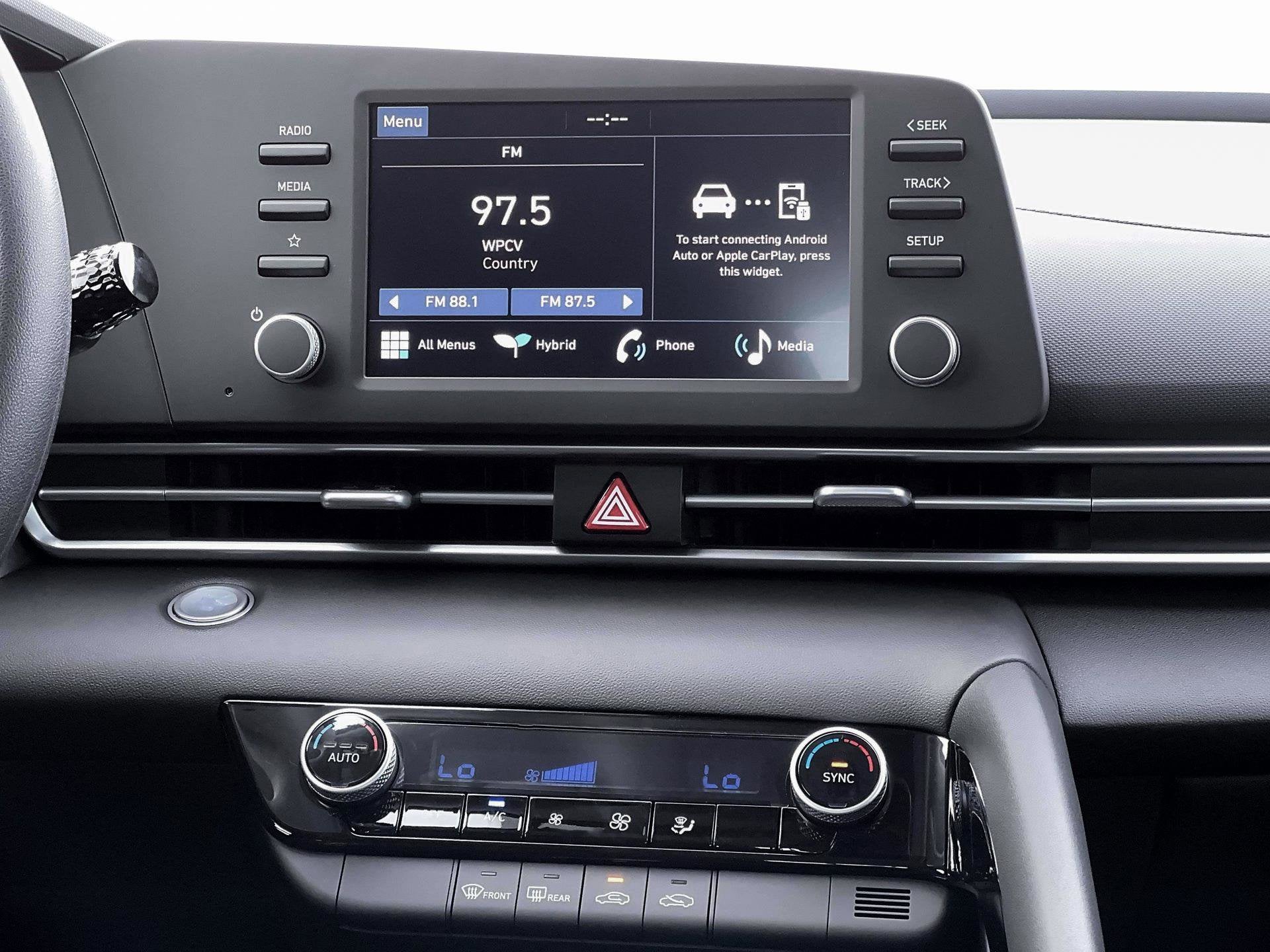 2026 Hyundai Elantra Hybrid Blue