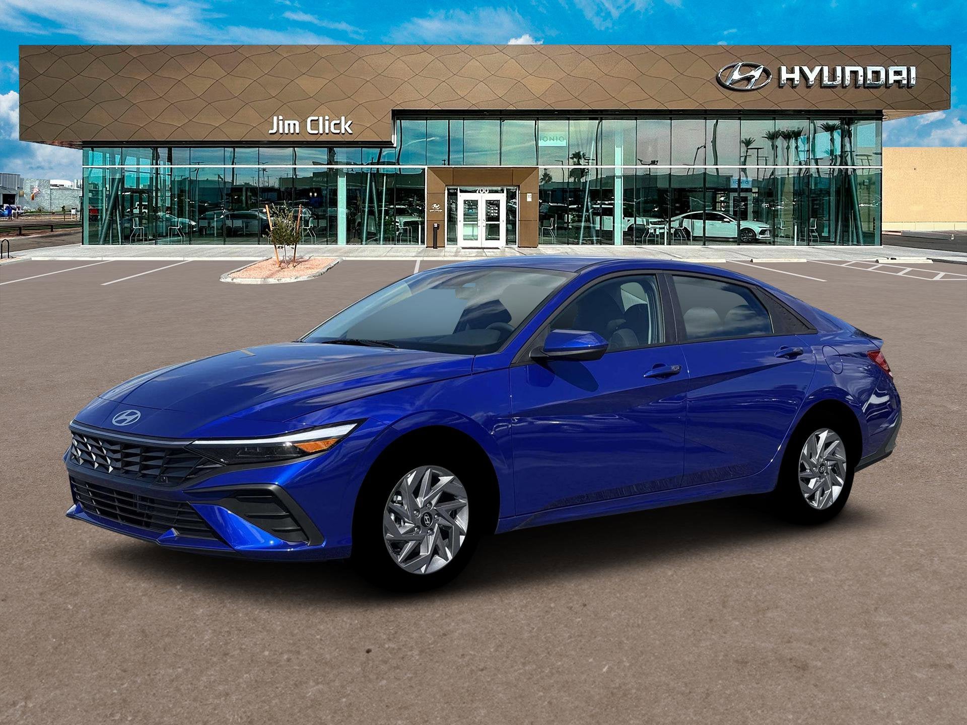 2026 Hyundai Elantra Hybrid Blue