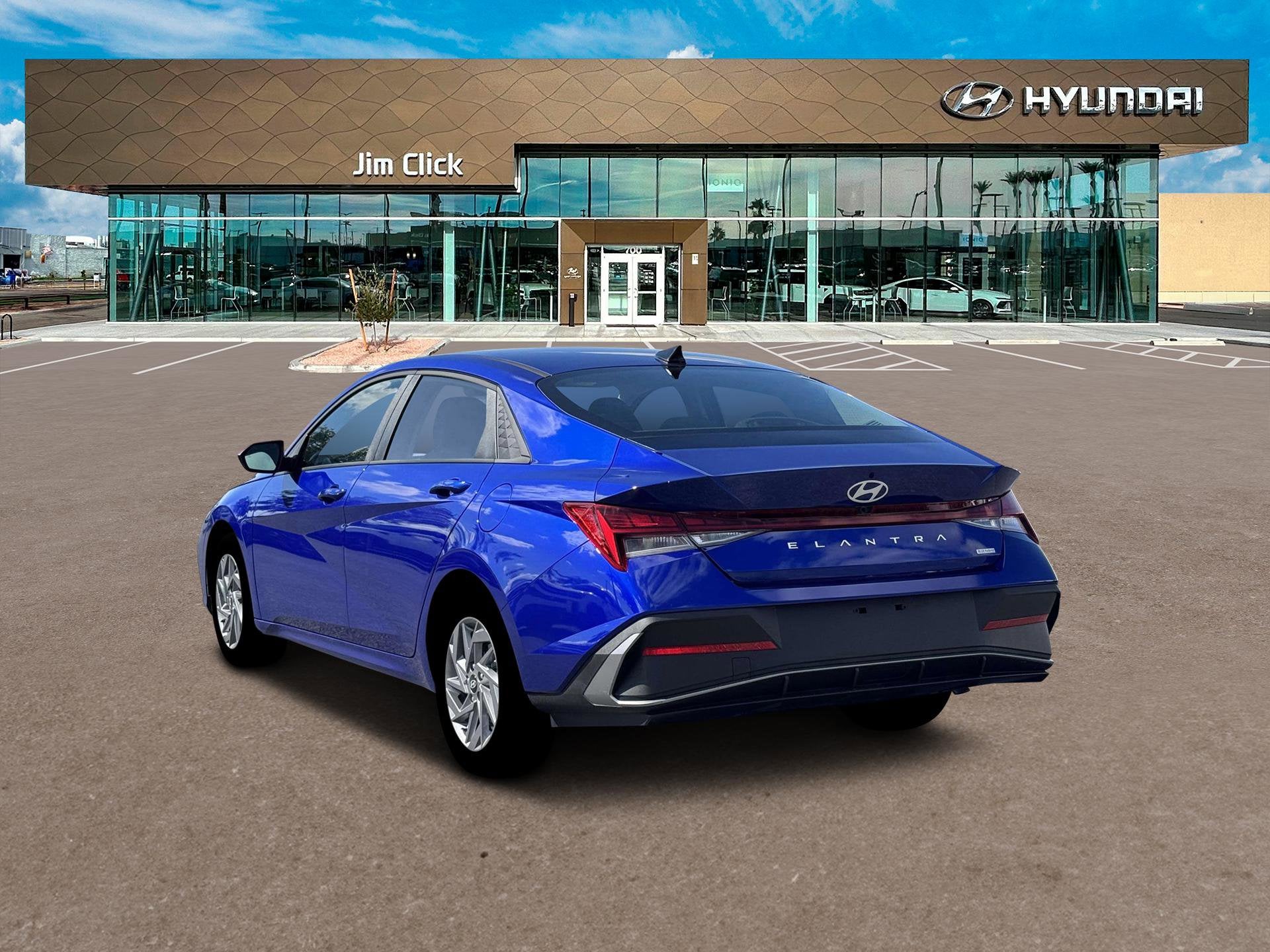 2026 Hyundai Elantra Hybrid Blue