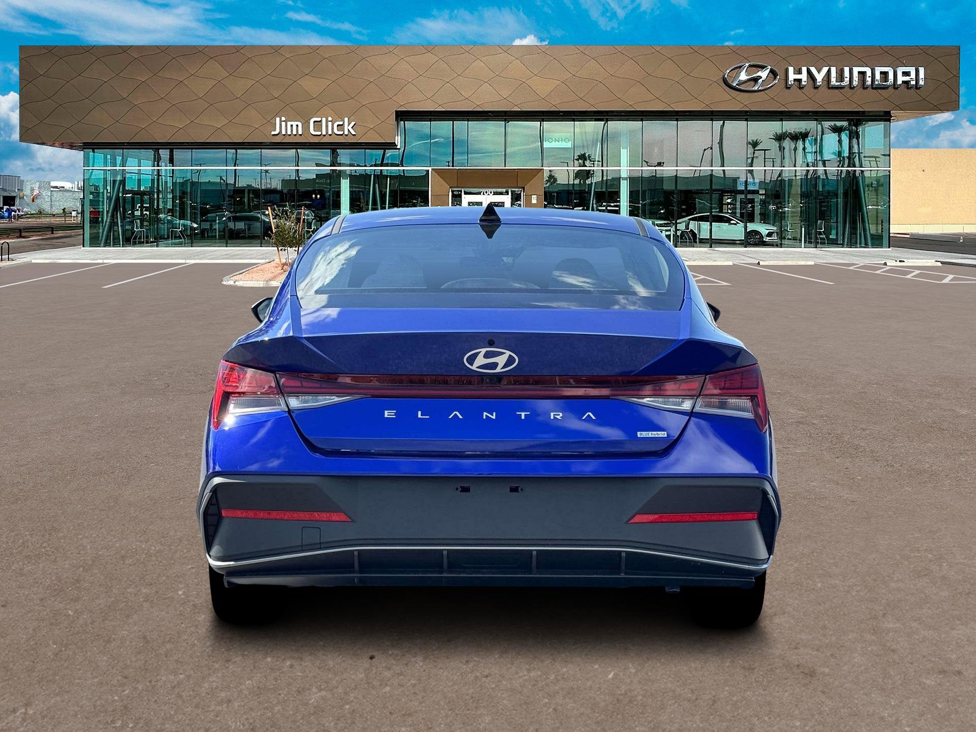 2026 Hyundai Elantra Hybrid Blue