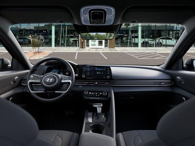 2026 Hyundai Elantra Hybrid Blue