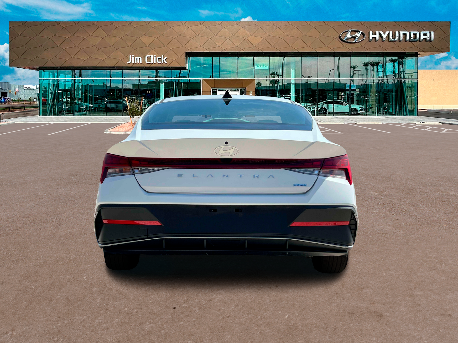 2025 Hyundai Elantra Hybrid Blue