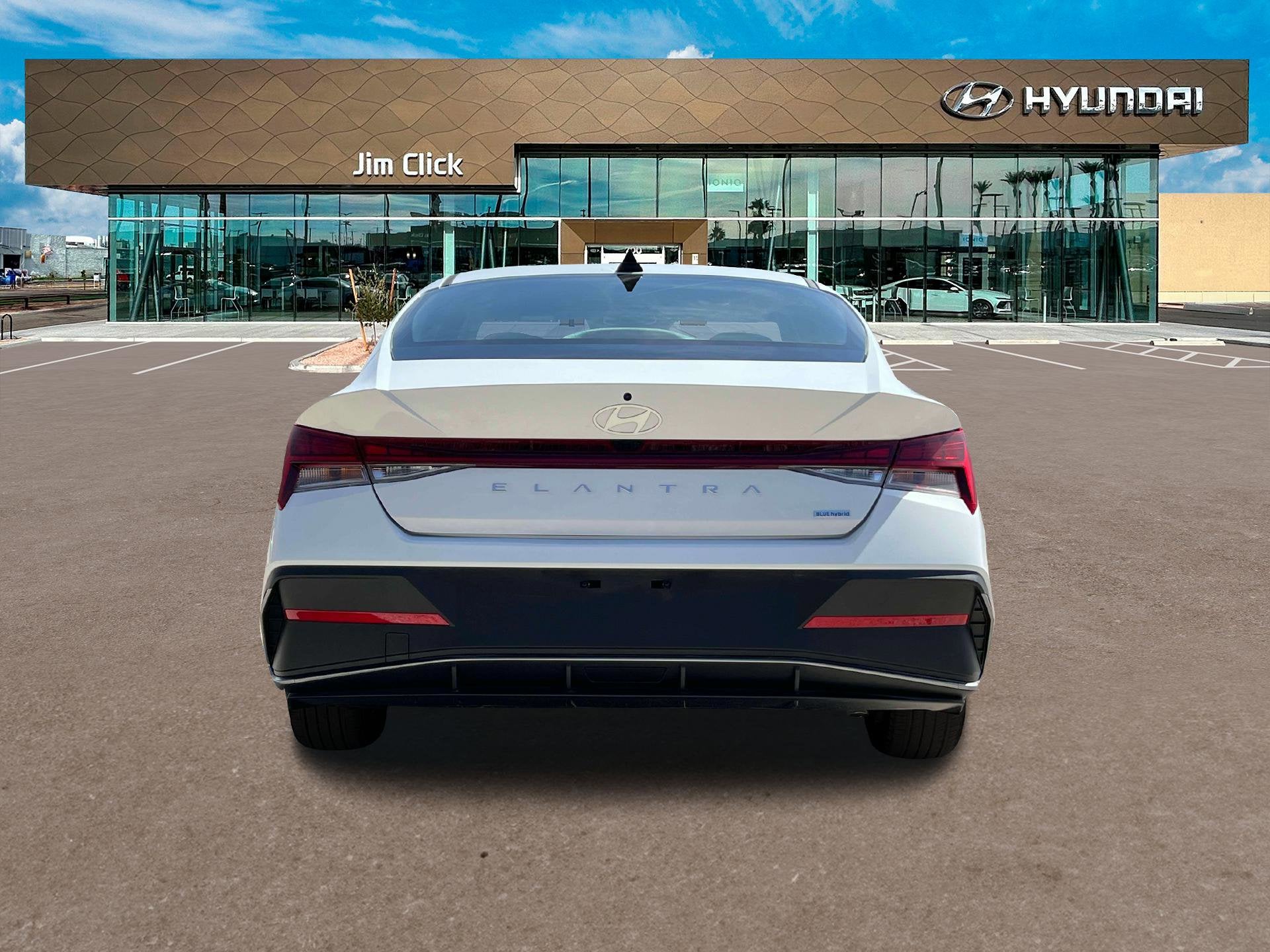 2025 Hyundai Elantra Hybrid Blue