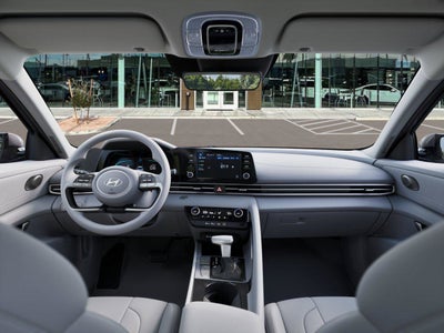 2026 Hyundai Elantra Hybrid Blue