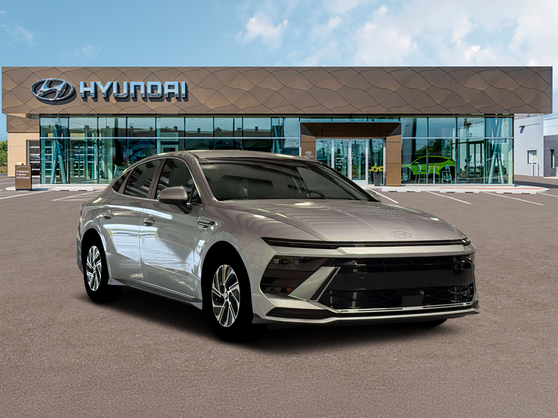 2026 Hyundai Sonata Hybrid Blue