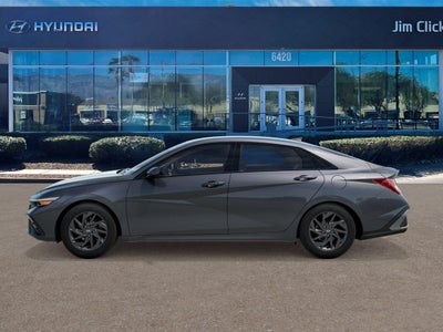 2026 Hyundai Elantra Hybrid Blue