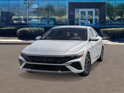 2026 Hyundai Elantra Hybrid Blue