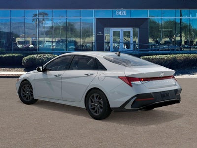 2026 Hyundai Elantra Hybrid Blue