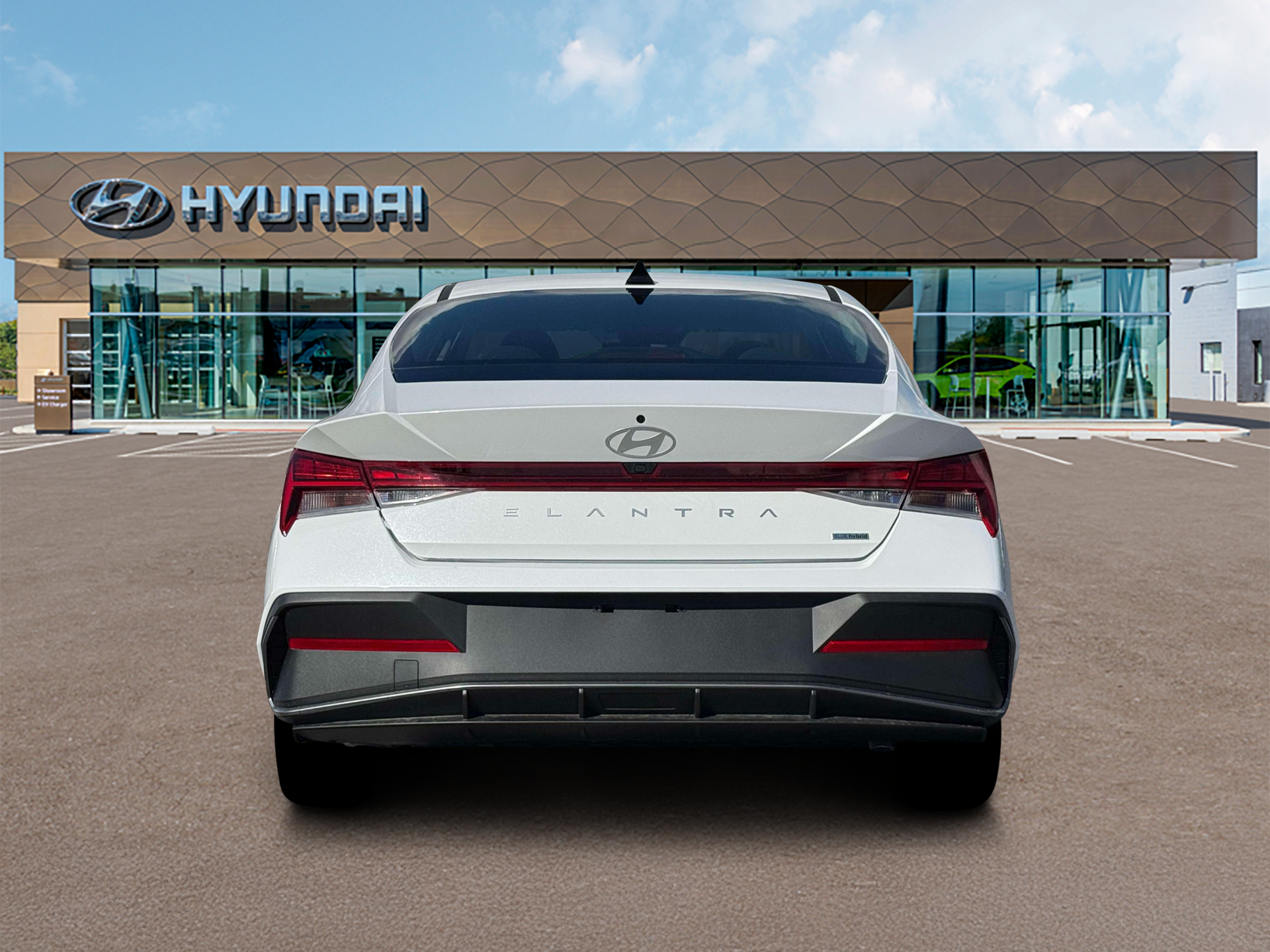 2026 Hyundai Elantra Hybrid Blue