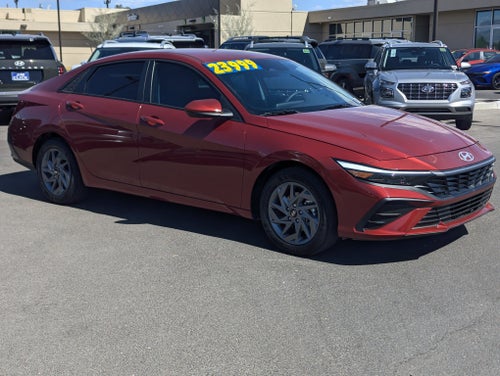 2025 Hyundai Elantra Hybrid Blue