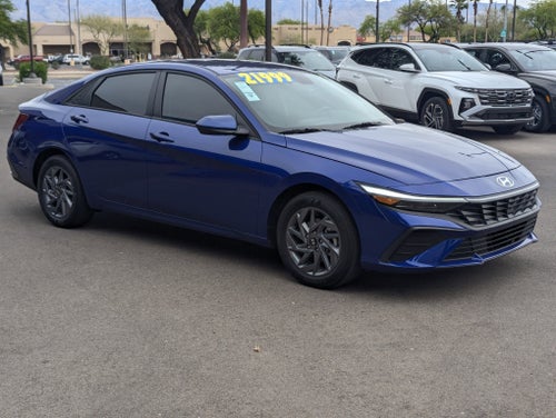 2025 Hyundai Elantra Hybrid Blue