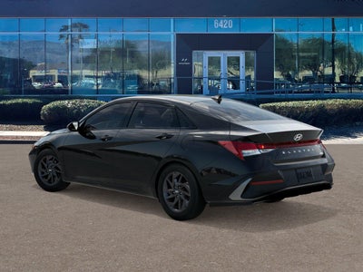 2026 Hyundai Elantra Hybrid Blue