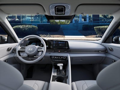 2026 Hyundai Elantra Hybrid Blue