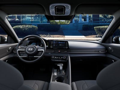 2026 Hyundai Elantra Hybrid Blue