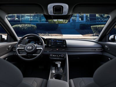 2026 Hyundai Elantra Hybrid Blue