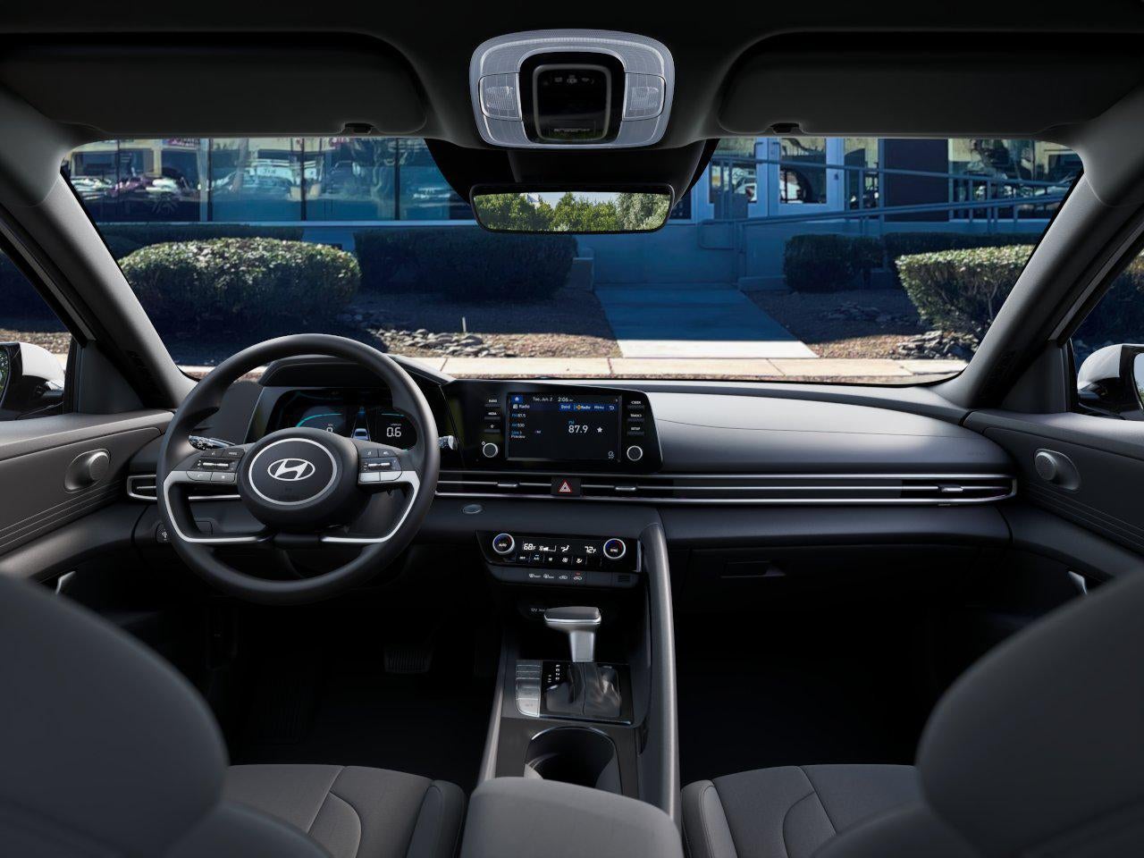 2026 Hyundai Elantra Hybrid Blue