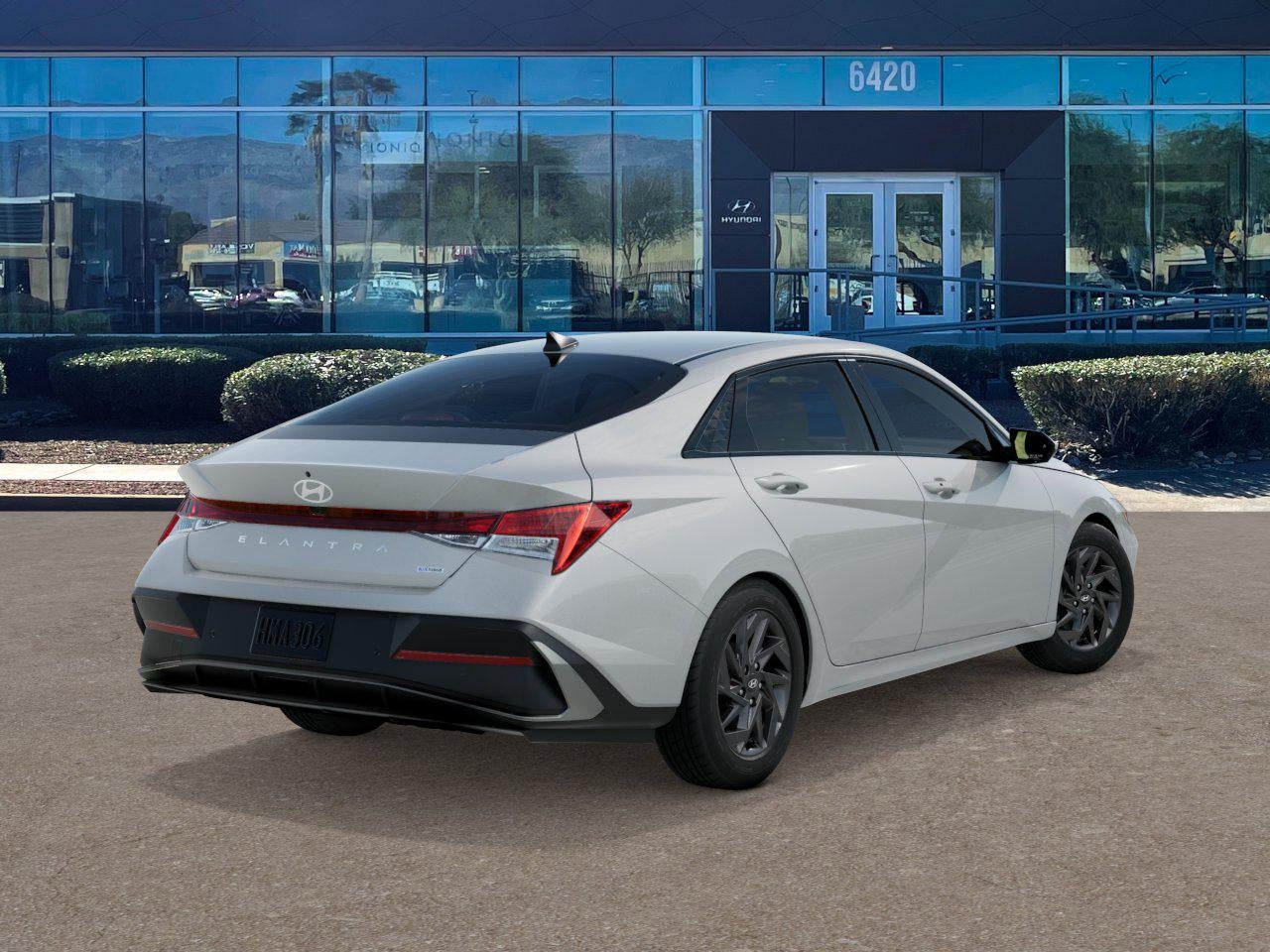 2026 Hyundai Elantra Hybrid Blue