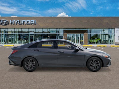 2026 Hyundai Elantra Hybrid Blue