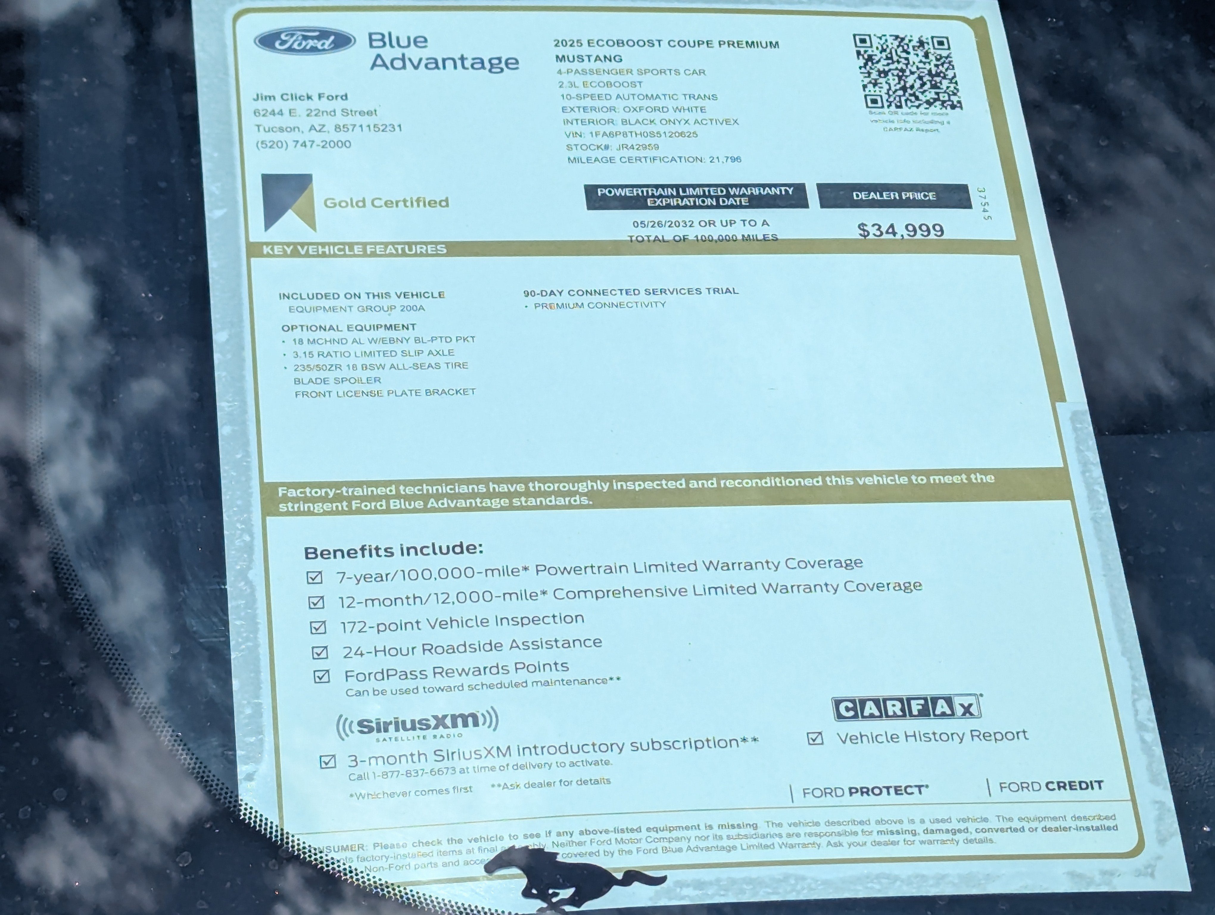 2025 Ford Mustang EcoBoost Premium