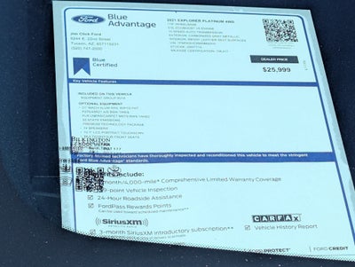 2021 Ford Explorer Platinum