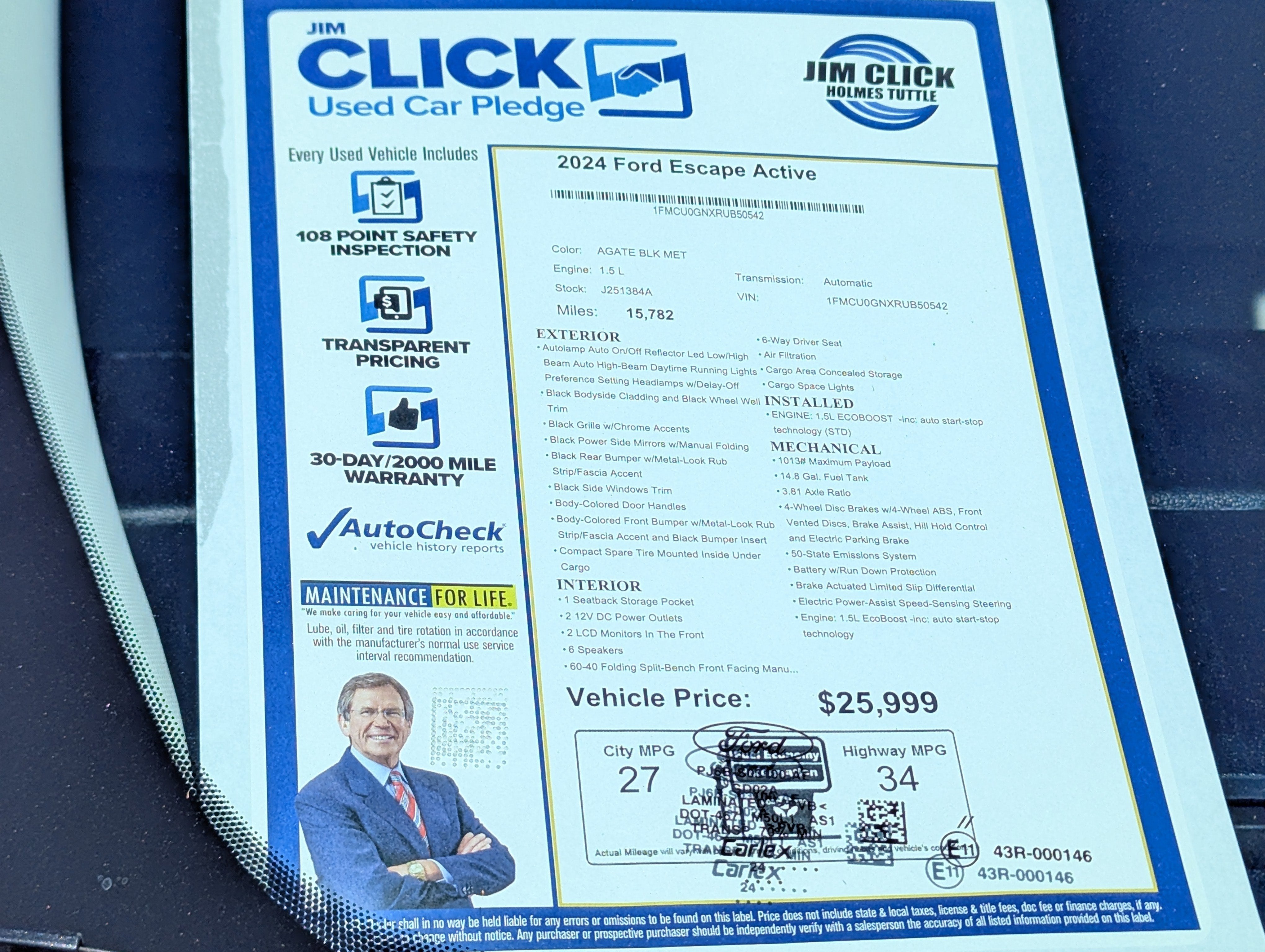 2024 Ford Escape Active