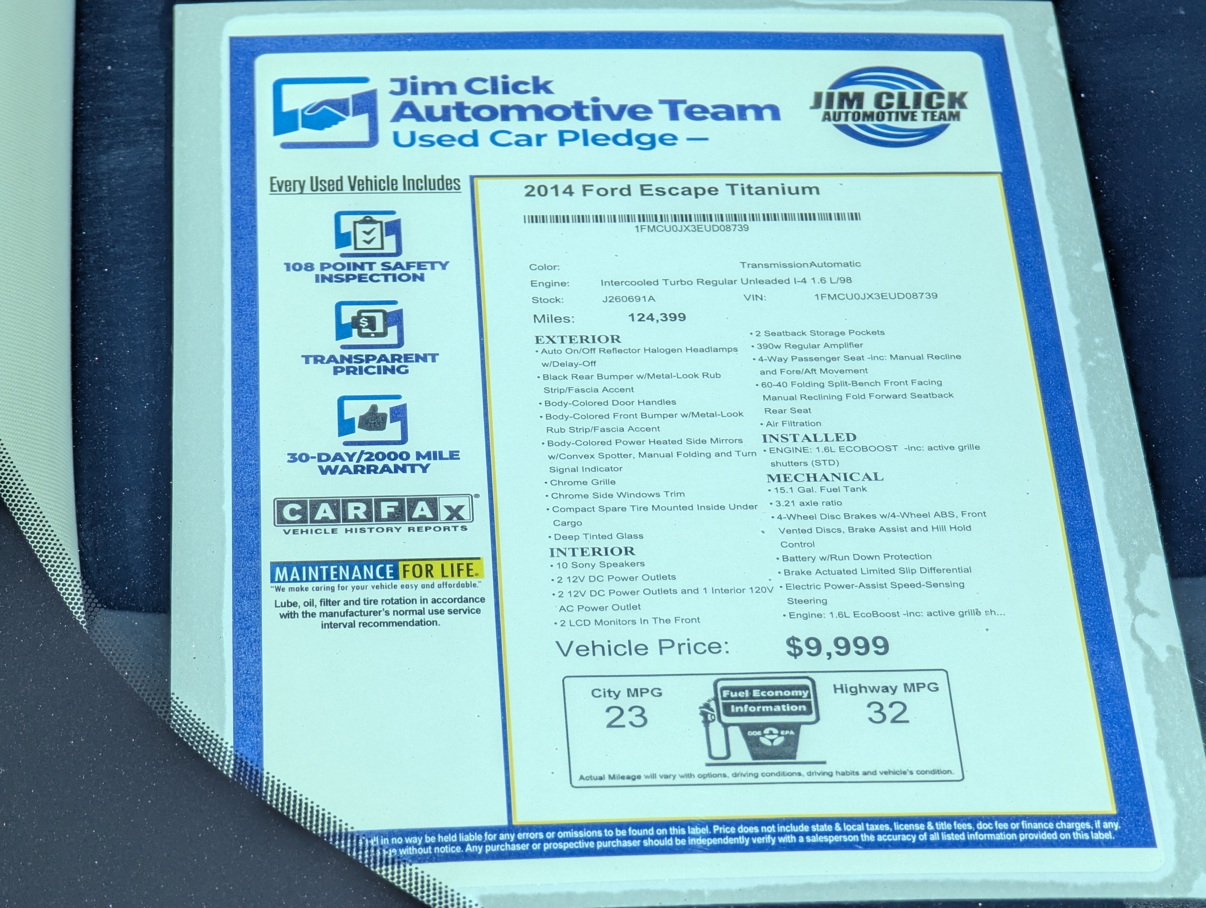 2014 Ford Escape Titanium
