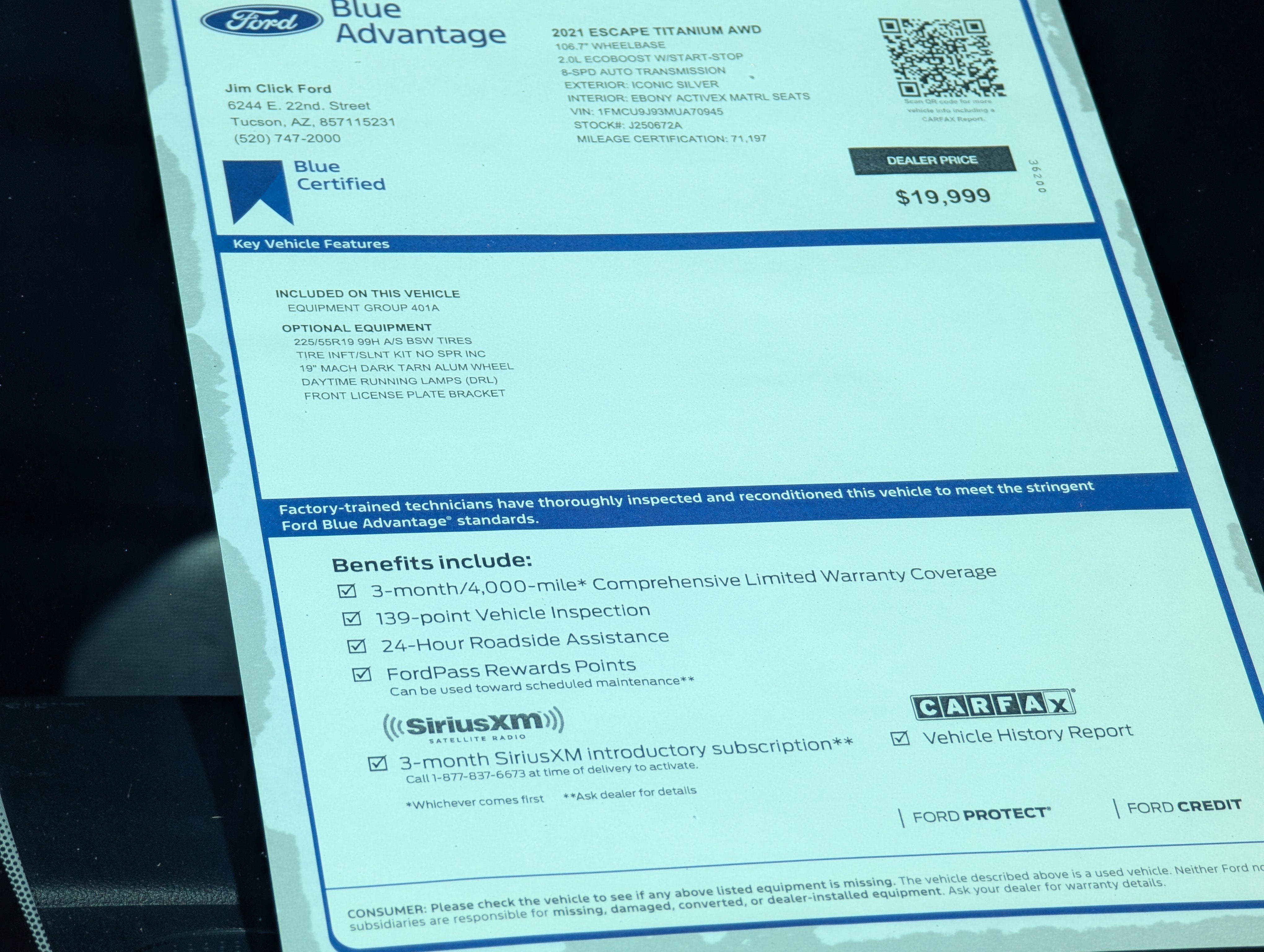 2021 Ford Escape Titanium