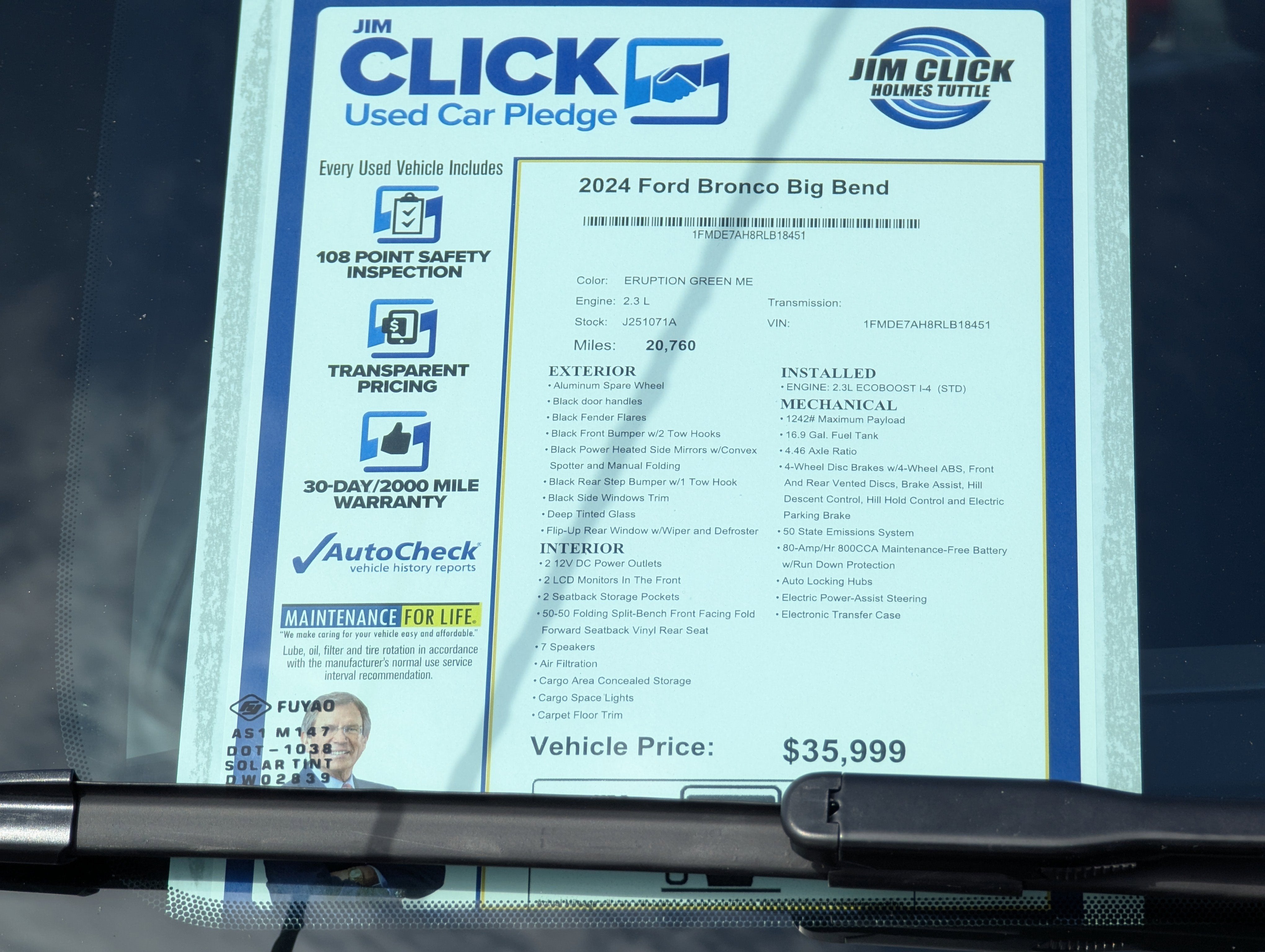 2024 Ford Bronco Big Bend