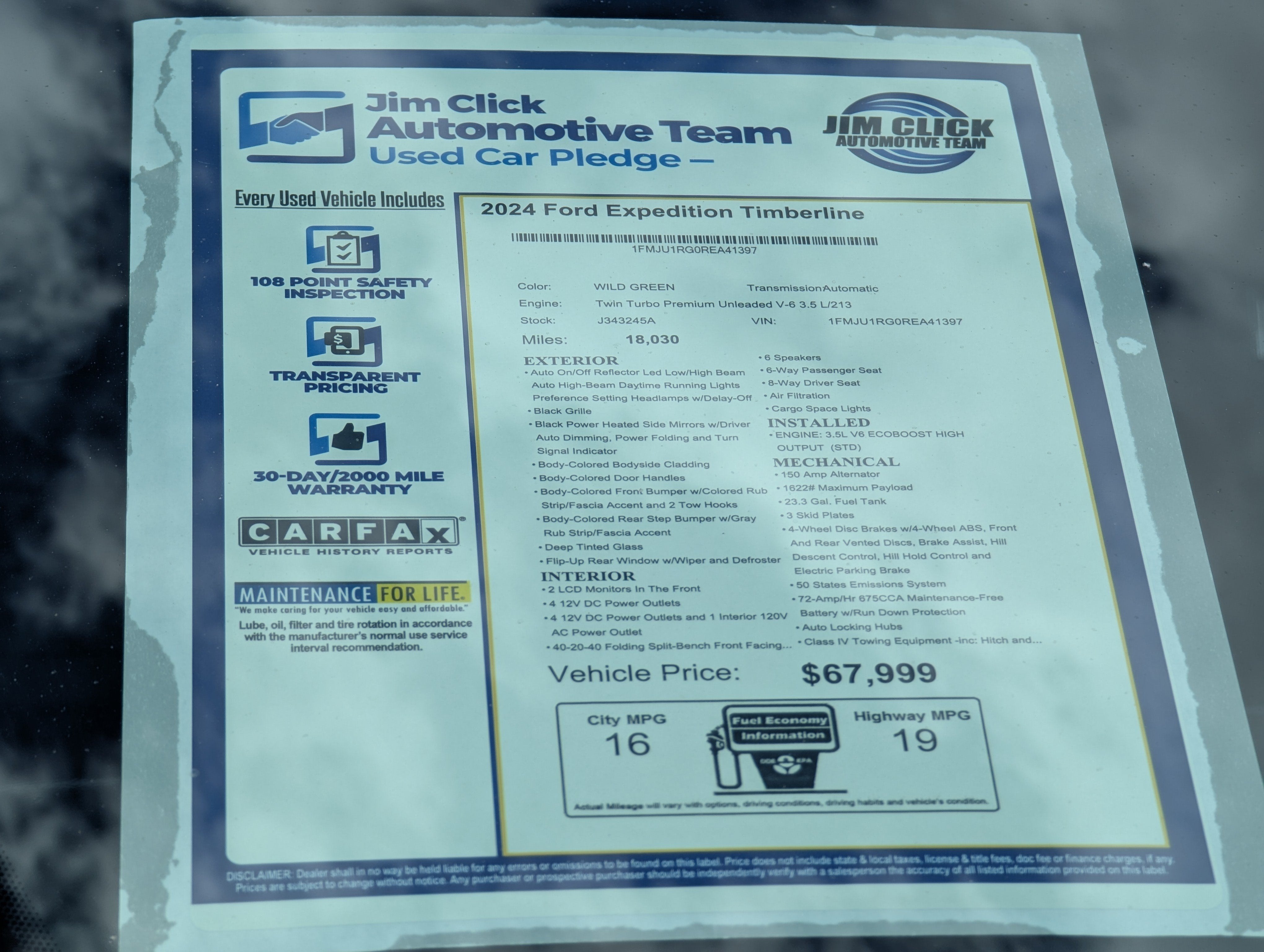 2024 Ford Expedition Timberline