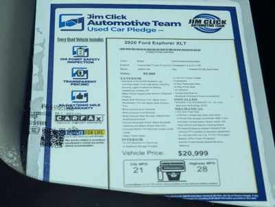 2020 Ford Explorer XLT