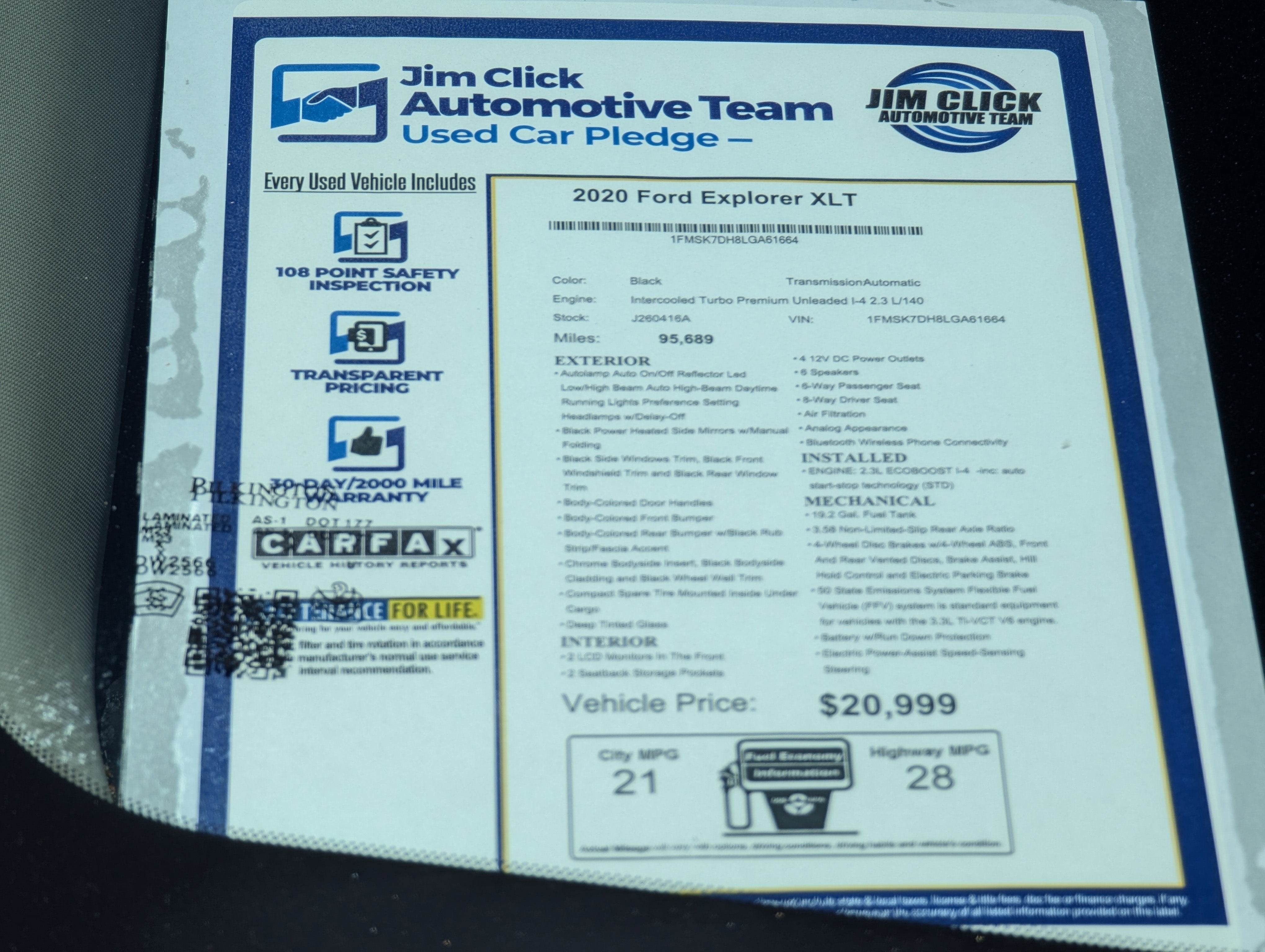 2020 Ford Explorer XLT
