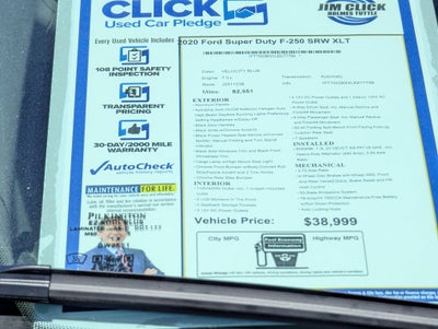 2020 Ford Super Duty F-250 SRW XLT