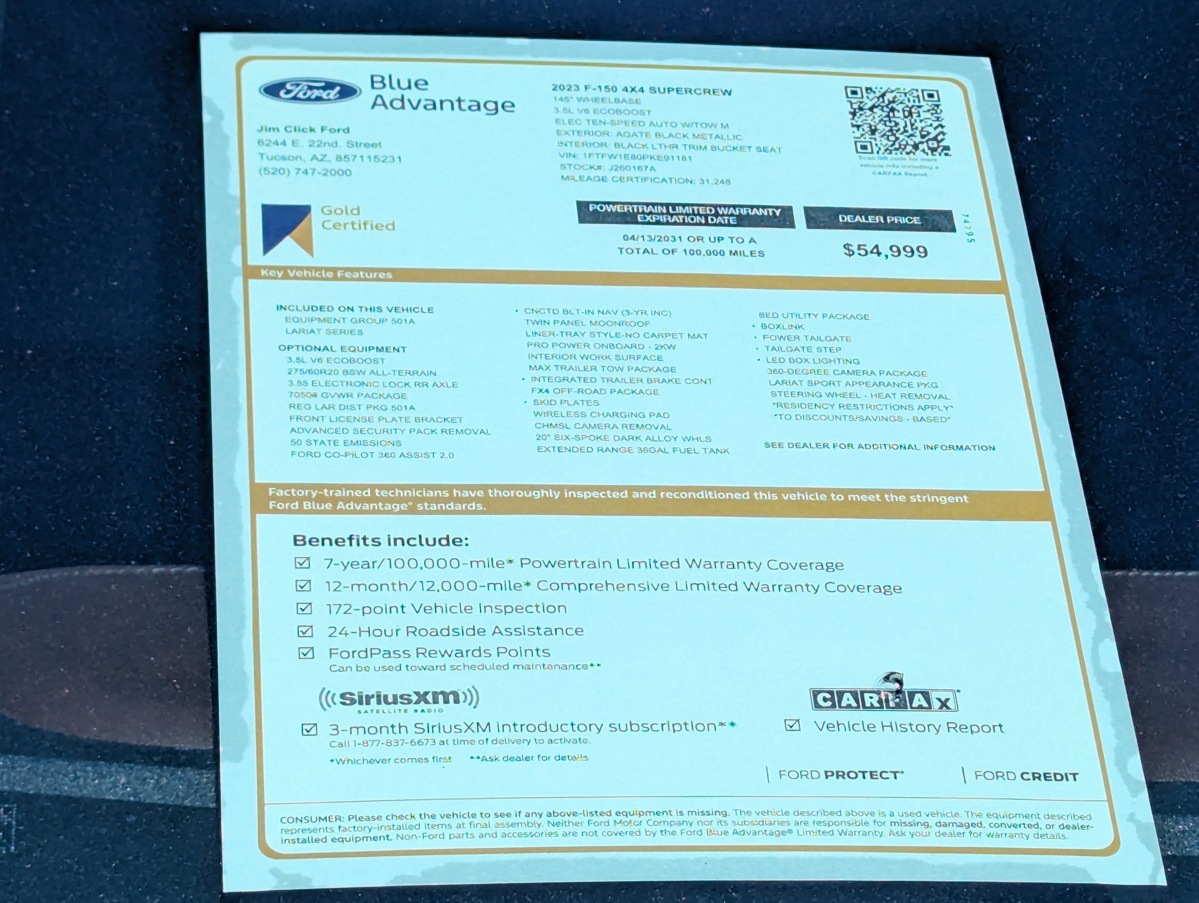 2023 Ford F-150 LARIAT