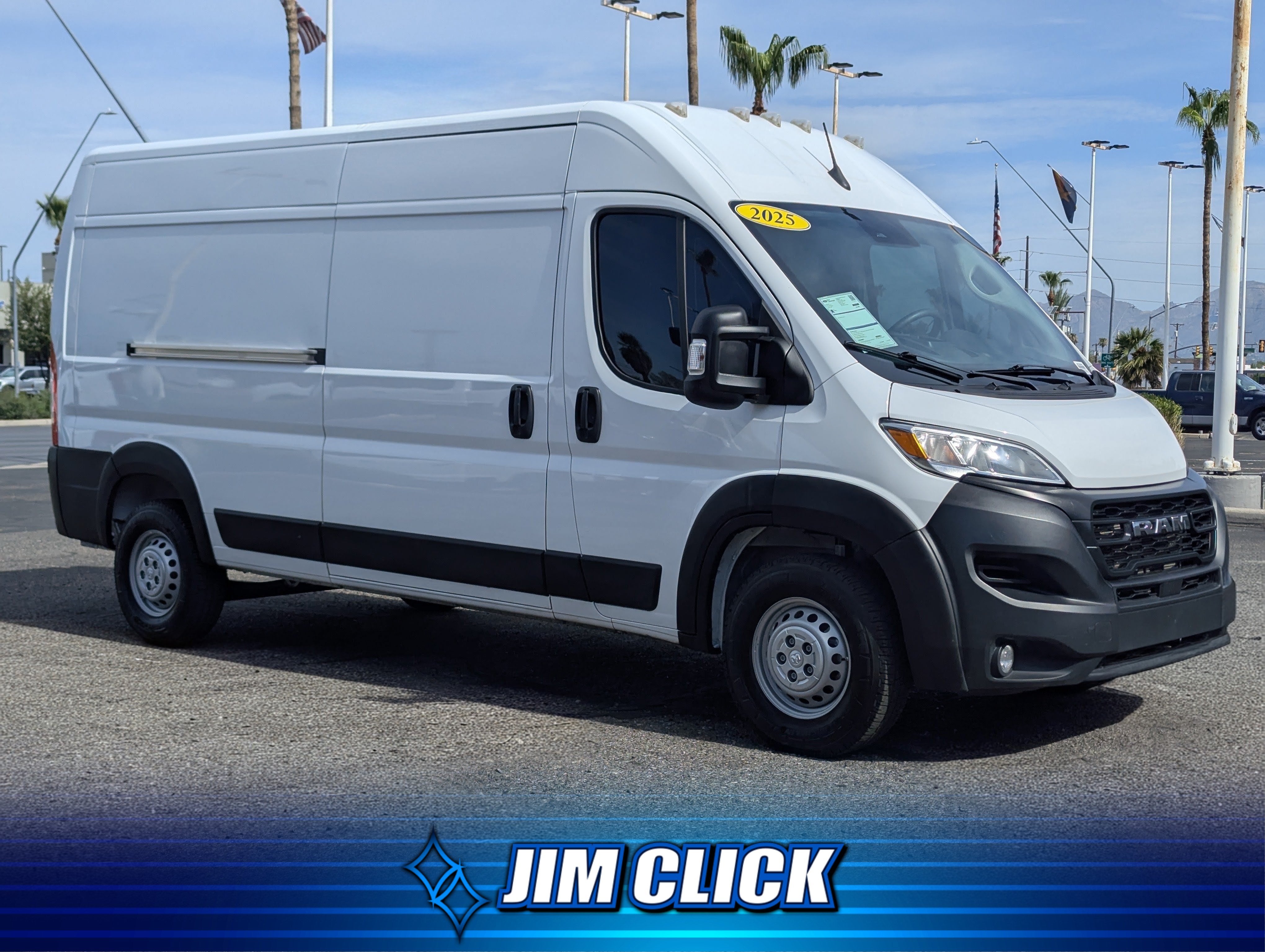 2025 RAM ProMaster Cargo Van Tradesman