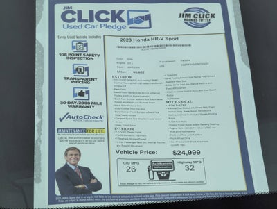 2023 Honda HR-V Sport