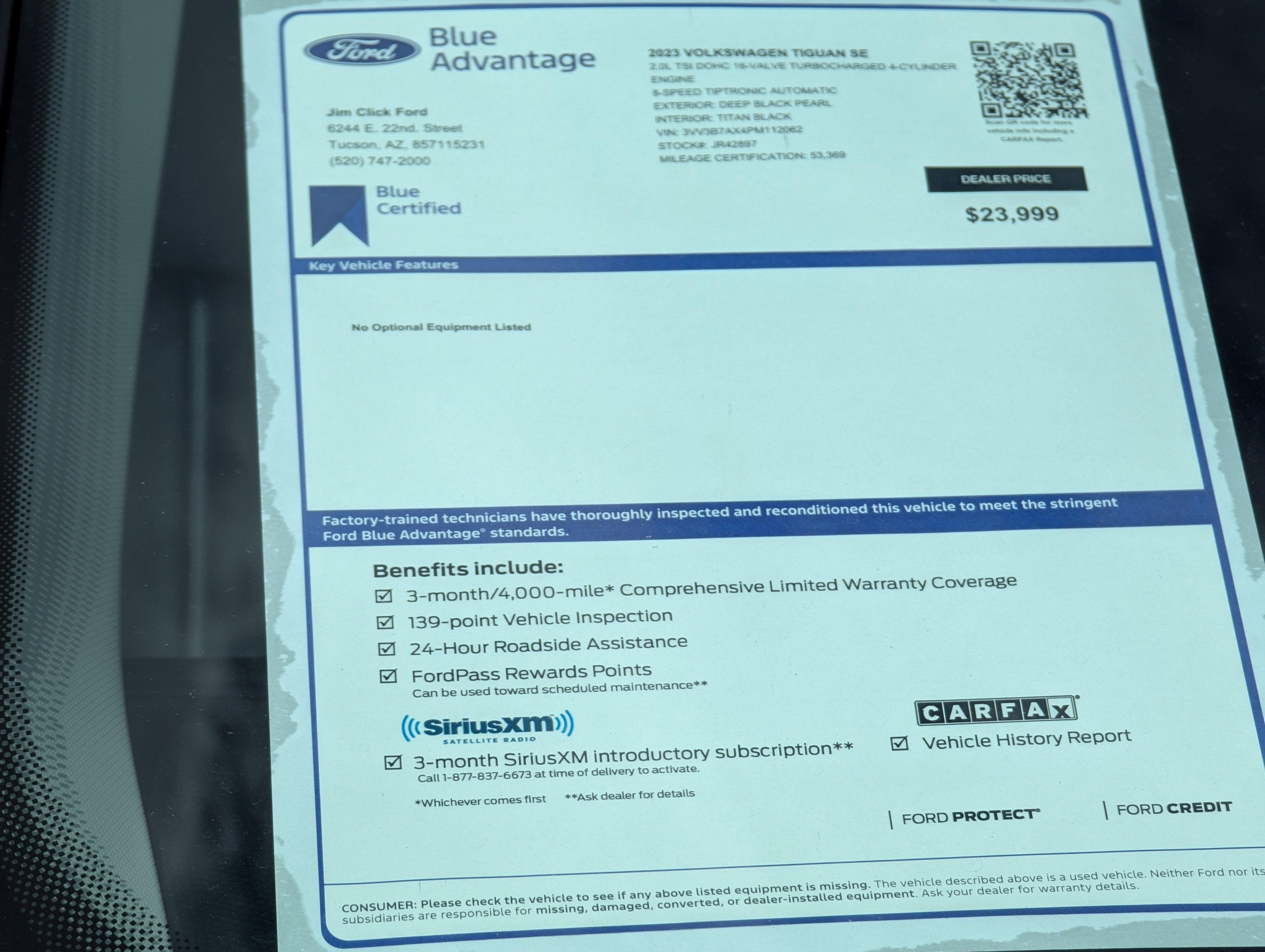 2023 Volkswagen Tiguan SE