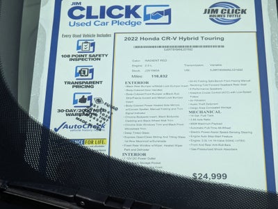 2022 Honda CR-V Hybrid Touring