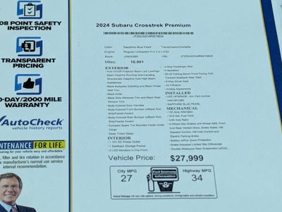2024 Subaru Crosstrek Premium