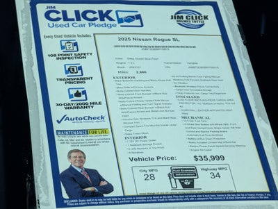 2025 Nissan Rogue SL