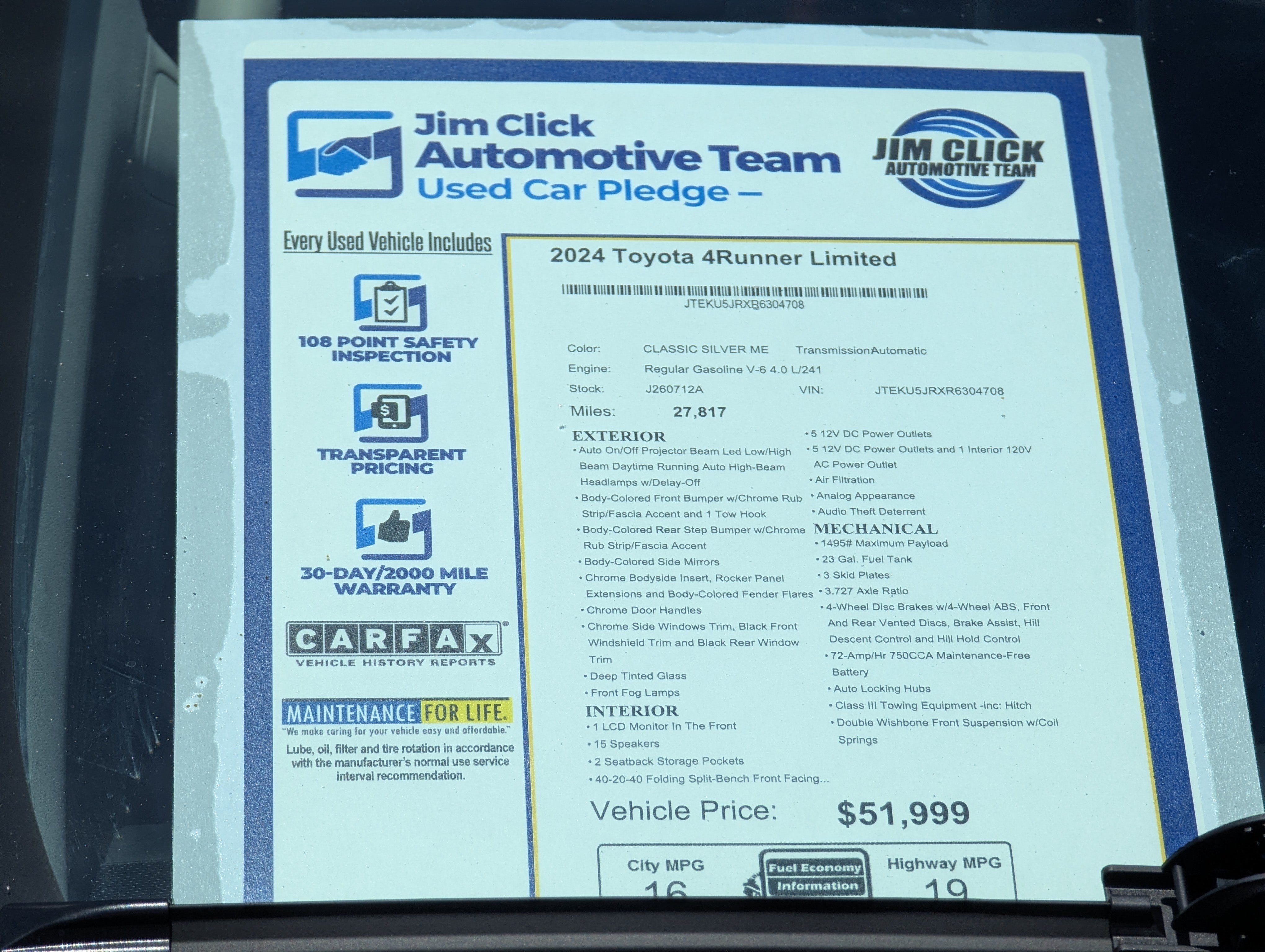 2024 Toyota 4Runner Limited